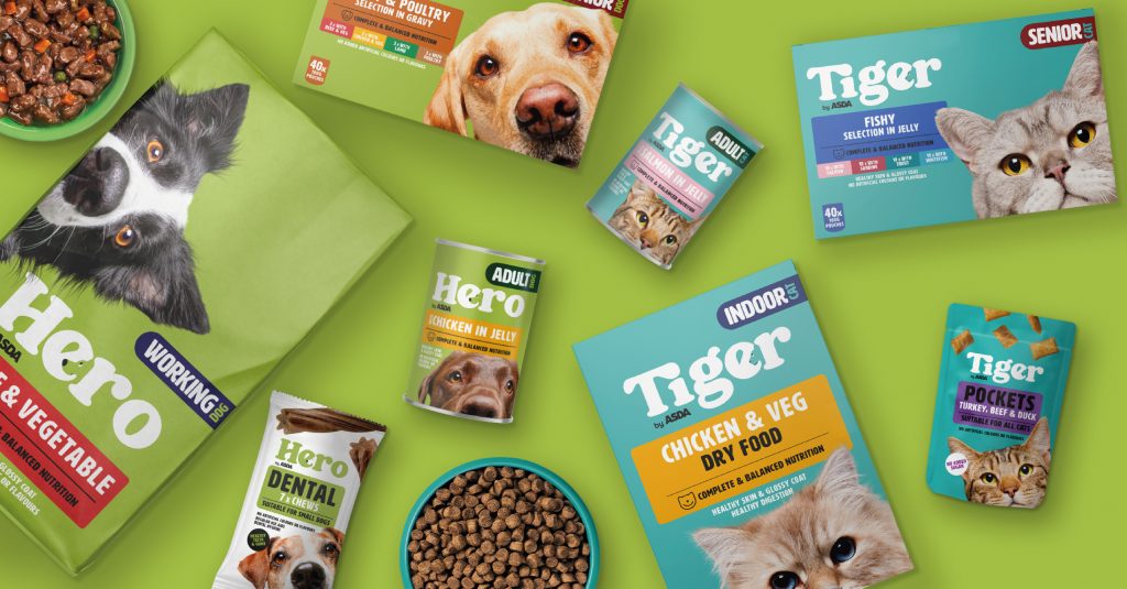 ASDA Pet Food Packaging